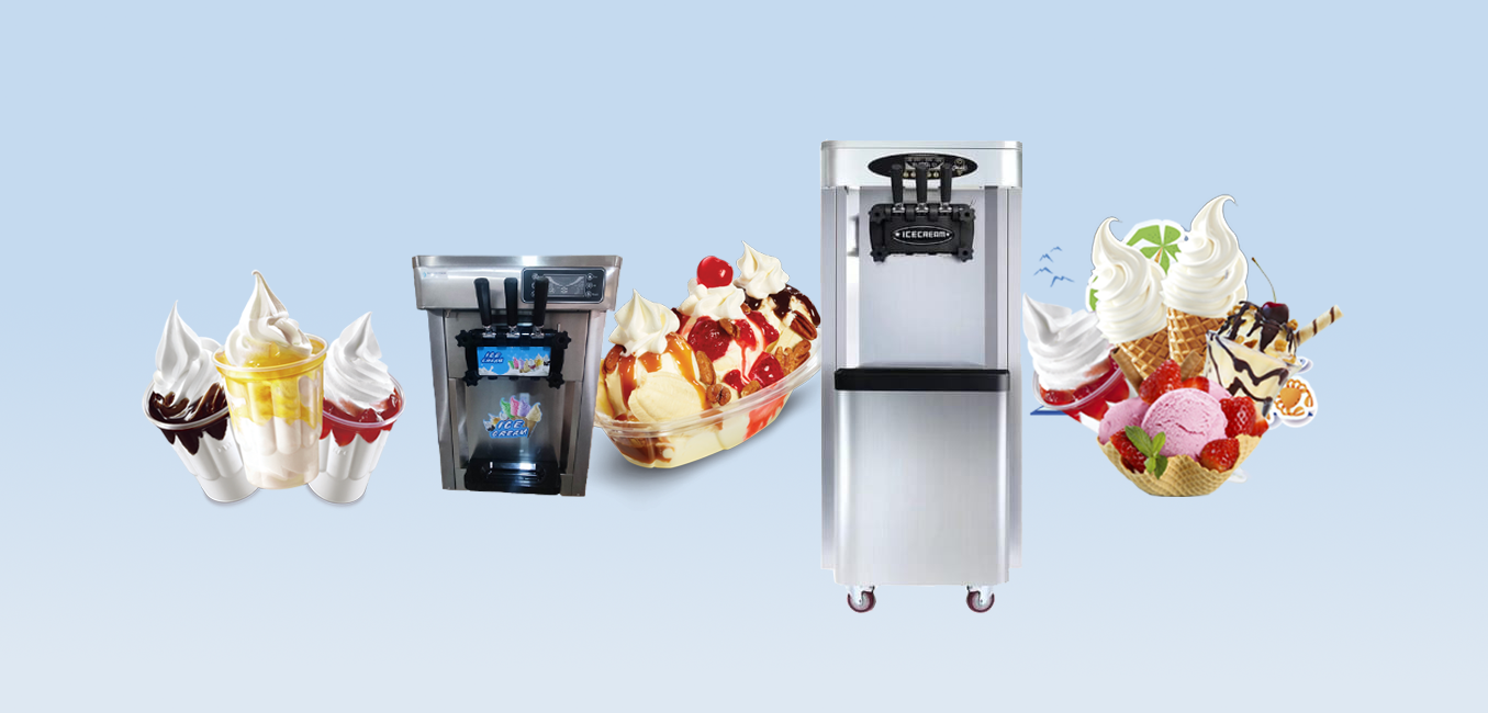 Máquina de helado profesional